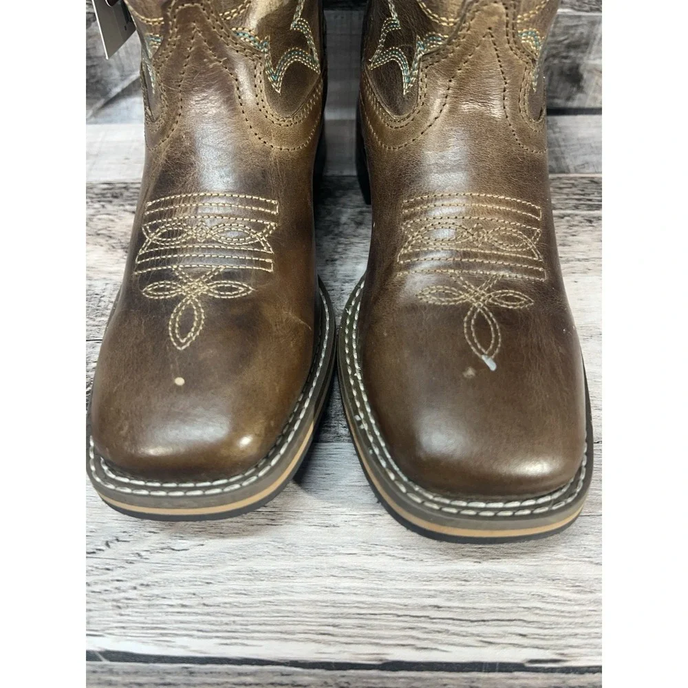 Smoky Mountain Kids Jesse Sq Toe Boots Size‎ 2